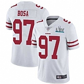 Youth Nike 49ers 97 Nick Bosa White 2020 Super Bowl LIV Vapor Untouchable Limited Jersey,baseball caps,new era cap wholesale,wholesale hats